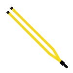 1/2" Polyester Lanyard with Non-Swivel Plastic Hook - 7