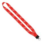 1" Dye Sublimated Waffle Weave Lanyard - 2