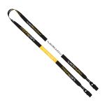 1/2" 2-Ended Dye-Sublimated Lanyard with Metal Crimp and Metal Bulldog Clip - 2