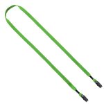 1/2" Cotton Double Bulldog Clip Lanyard - 6