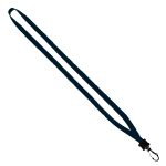 1/2" Cotton Lanyard with Plastic Clamshell & Swivel Snap Hook - 6