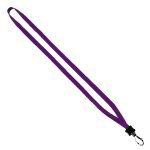 1/2" Cotton Lanyard with Plastic Clamshell & Swivel Snap Hook - 7