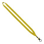 1/2" Polyester Lanyard with Plastic O-Ring - 1