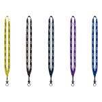 1/2" Polyester Lanyard with Plastic O-Ring