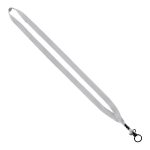 1/2" Polyester Lanyard with Plastic O-Ring - 2