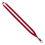 1/2" Polyester Lanyard with Plastic O-Ring - 4