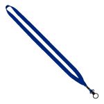 1/2" Polyester Lanyard with Plastic O-Ring - 5