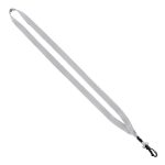 1/2" Polyester Lanyard with Plastic Swivel Snap Hook - 2
