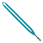 1/2" Polyester Lanyard with Plastic Swivel Snap Hook - 4