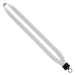 3/4" Cotton Lanyard with Plastic Clamshell & O-Ring - 2