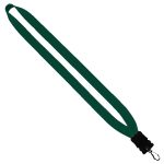 3/4" Cotton Lanyard with Plastic Snap-Buckle Release & Swivel Hook - 5