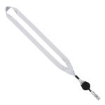 3/4" Dye-Sublimated Lanyard with Metal Crimp & Retractable Badge Reel - 6