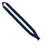 3/4" Economy Polyester Lanyard with Sewn Silver Tone Swivel Snap Hook - 4