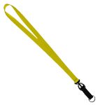 3/4" Multi color (Top and bottom) Nylon Lanyard with Plastic Slide Buckle R - 9