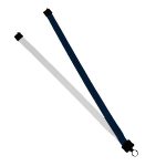 3/4" Multi color (left and right) Polyester Lanyard with Plastic Clamshell - 9
