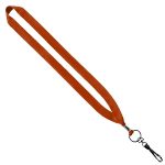 3/4" Polyester Lanyard with Metal Crimp & Swivel Snap Hook - 6