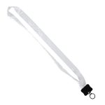 3/4" Polyester Lanyard with Plastic Clamshell and O-Ring - 2