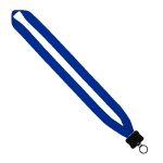 3/4" Polyester Lanyard with Plastic Clamshell and O-Ring - 4