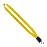 3/4" Smooth Nylon Lanyard with Snap-Buckle Release & O-Ring - 1