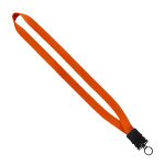 3/4" Smooth Nylon Lanyard with Snap-Buckle Release & O-Ring - 6