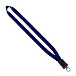 3/4" Smooth Nylon Lanyard with Snap-Buckle Release & O-Ring - 7