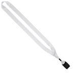 3/4" rPET Dye-Sublimated Lanyard w/ Metal Crimp & Metal Split-Ring - 4