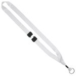 3/4" rPET Dye-Sublimated Lanyard w/ Metal Crimp & Metal Split-Ring - 5