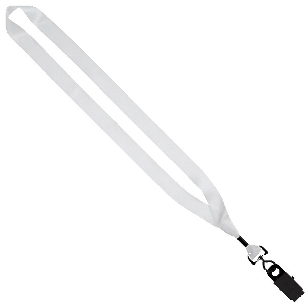 3/4" rPET Dye-Sublimated Lanyard w/ Metal Crimp & Metal Split-Ring - 6
