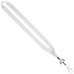 3/4" rPET Dye-Sublimated Lanyard w/ Metal Crimp & Metal Split-Ring - 7