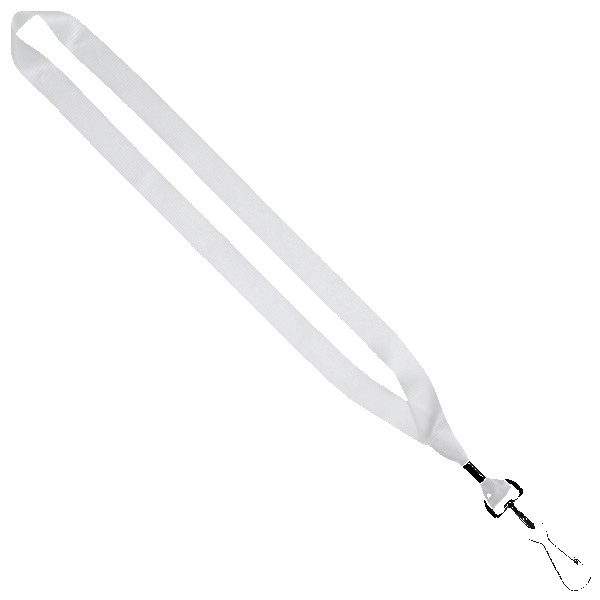 3/4" rPET Dye-Sublimated Lanyard w/ Metal Crimp & Metal Split-Ring - 7