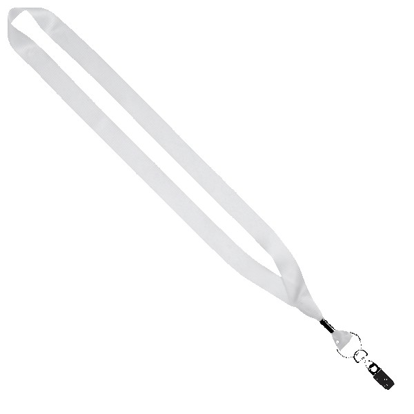 3/4" rPET Dye-Sublimated Lanyard w/ Metal Crimp & Metal Split-Ring - 9
