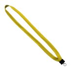 5/8" Polyester Lanyard with Plastic Clamshell & O-Ring - 1
