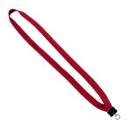 5/8" Polyester Lanyard with Plastic Clamshell & O-Ring - 4