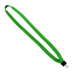 5/8" Polyester Lanyard with Plastic Clamshell & O-Ring - 6