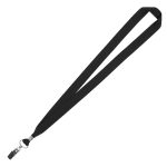 3/4" Eco Friendly rPET Lanyard w/ Bulldog Clip - 3