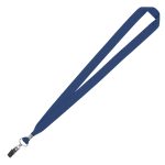 3/4" Eco Friendly rPET Lanyard w/ Bulldog Clip - 4