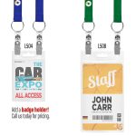 3/4" Recycled Econo Dual Attachment Lanyard - 3