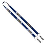 3/4" Recycled Econo Dual Attachment Lanyard - 7