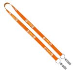 3/4" Recycled Econo Dual Attachment Lanyard - 8