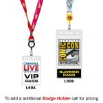 3/4" Sublimation Lanyard w/ Retractable Badge Holder (QuickShip) 18-24 Days - 1