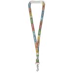 5/8" Bridal Satin Ribbon Lanyard - Sublimation