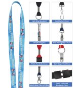 Good Value™ 1/2" Fine-Print Lanyard