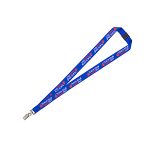 "LASALLE RECYCLED" 3/4" Import Air Ship Recycled RPET Silkscreen Lanyard (OVERSES) - 6
