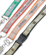 Classic Sparkle Lanyards 36" x 3/4"