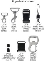 Nylon Lanyards (1") - 1
