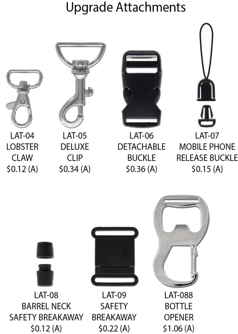 Nylon Lanyards (3/4") - 1