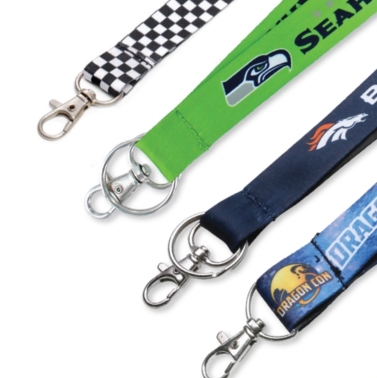Polyester-Full-Color-Heat-Transfer-Lanyards-1-2-sides-same-logo-CASI-LNHT100 Polyester Full Color Heat Transfer Lanyards (1") 2 sides same logo