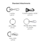 Woven Polyester Lanyard (3/4") 36" Length - 1