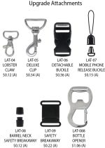 Woven Polyester Lanyard (3/4") 36" Length - 2