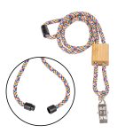 Braided Rope Lanyard with Bamboo Adjuster (Factory Direct) 10-12 Weeks - 9